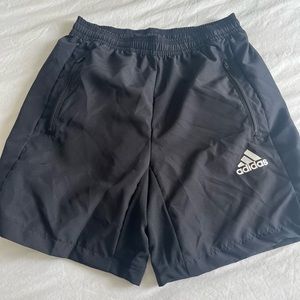 Black addidas running shorts men’s